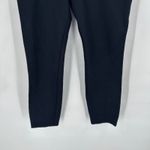 Spanx  The Perfect Pant Slim Straight Ankle Pants Black Size L Back Slit H Rise Photo 9