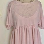 Aritzia Wilfred Women's Dress Kenzie Babydoll Pink Quartz Size XS Dolman Sleeve Photo 5