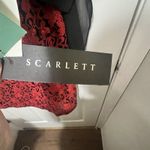 Scarlett Women’s Sparking Red black Evening Party Dress Plus Size 20W Glam New Photo 7