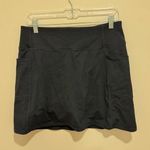 Skechers  Black Athletic Skort Size L Activewear Golf Tennis outdoor with pockets Photo 0