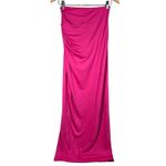 Area Stars Nikki Ruched Slit Maxi Skirt in Fuchsia M NIB Pink Size M Photo 1