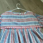 Free People Summer nights striped dress boho western bohemian lagenlook Photo 5