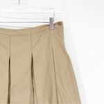 Lands' End  Pleated Skirt 4 Tan Photo 2