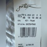 Gottex Bikini Bottom Womens Size 14 GTX Sapphire Blue Jeweled Bottoms Bikini NWT Photo 5