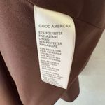 Good American Brown Double Breasted Scuba Suit Blazer and Slacks Size 3 (L) Photo 11