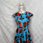 Gracia  Floral Fit & Flare Rockabilly Mini Dress Size L Photo 4