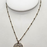 Aeropostale Aero 1987 Rhinestone Pendant Necklace Photo 0