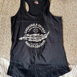 Harley Davidson Women's Tank Top Size Small Biker NWOT Black Photo 0