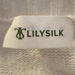 LILYSILK Women’s Wool Cashmere Sweater Off White Crewneck Pullover Size XS cozy Photo 2