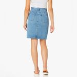 Evidnt  PENCIL SKIRT DENIM Size 26, slit to mid skirt NWT Photo 3