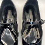 Larroude Womens Size 5 Shoes Blair Patent Black Leather Mary Jane Flats Photo 3