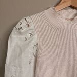 Rebecca Taylor Eyelet Sleeve Sweayer Photo 2