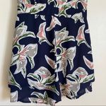 J.O.A. π
Ί Sleeveless Lace-Up Romper Navy Blue Floral Photo 4