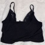 SheIn Tie Front Lace Trim Cami Top Photo 5