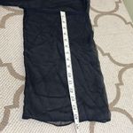 Victoria's Secret Victoria’s Secret Very Sexy black sheer fringe robe kimono, XS/S Photo 12