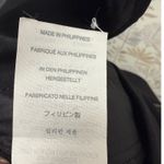 J.Crew  Leather Front Panel Ponte Pants Women's 4 Black Ankle Zip Pockets Photo 13