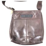 Fossil  Vintage 75082 Brown Multi Pocket Brass Hardware Shoulder Bag Purse Photo 1