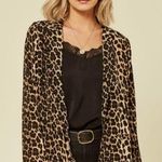 Cato Leopard Print Long Sleeve Jacket M/L Photo 0