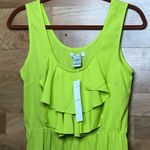 Pinky Brand Medium Sleeveless Ruffle Front Mini Dress or Swimsuit Coverup Photo 3