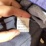 SheIn 2X Denim Zipper Bustier Photo 3