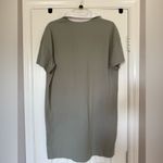 Everlane  Sage Green Collared Shirt Dress size medium Photo 4