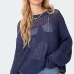 Edikted Oversized Star Sweater Photo 0