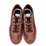 Rag and Bone  Retro Runner Slim Suede Sneaker Merlot Women Size 9 New Photo 8