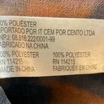 VIX by Paula Hermanny orange and blue sheer tie waist cover up Photo 4