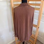 Johnston & Murphy Pleated Button-Front Shirt Brown Photo 4