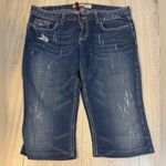 BKE  Madison capri crop cropped Women's Blue Jeans denim Photo 3