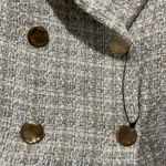 ZARA MulticolorTweed Double-Breasted Blazer Size S Photo 2