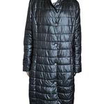Kenneth Cole Black Quilted Parka Jacket Photo 1