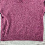 Columbia  XCO Pullover Long V Neck Long Sleeve Burgundy Sweater Womens Size Large Photo 2