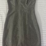 ZARA Rhinestone Strapless Dress Photo 1