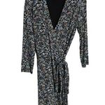 Loft  Floral True Wrap Dress Career XS Photo 0