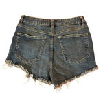 ZARA Size 8 Darkwash Denim Shorts Photo 2
