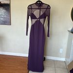 House Of CB ‎ S D-DD 'Safiya' Black Grape Maxi Dress NWOT Photo 4