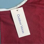 Outdoor Voices NWT  RecMesh Boysenberry Red Tank Top Photo 7