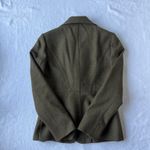 Ann Taylor  Green Blazer Jacket - Size 4 Photo 4