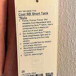 Lululemon Tank Cool Racerback Short Tank Top Nulu in Pink Puff Sz 20 NWT Plus Photo 9