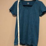 Moving Comfort , blue workout shirt, L/XL Photo 5
