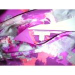 New Womens NWT $68 Satin H Halston Caftan Night Gown S M Cover Up Purple Orange Size M Photo 10