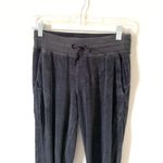 Lululemon  Athletica Velvet Athleisure Joggers Pants Dark Gray Small Photo 2