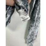Emma & Sam LF  Silver Crushed Velvet Hoodie XS NWT Photo 5