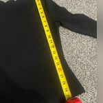 SheIn black Ruffle Collar Tight Fleece Warm long sleeve shirt XS Photo 3