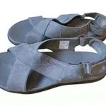Merrell Around Town Sunvue Leather Strap Sandals in Stone Size 7 Comfort Shoes Photo 3