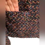 Chico's Vintage Requirements Petite Tweed Jacket Women's size 10P Preppy Photo 5