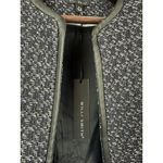Willi Smith Women’s  Blue, Black, Silver Tweed Open Blazer size 6 Photo 4