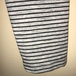 Duluth Trading Co Women’s Striped Gray and Black Long Sleeve Sweater Dress Size L Photo 3