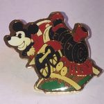 Disney Independent Order of Odd Fellows Daughters of Rebekah Mickey Mouse Train Pin Photo 0